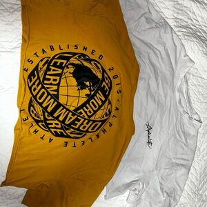 Alphalete Yellow Graphic Men's Shirt